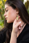 Paperchain Elaine Leaf Earrings