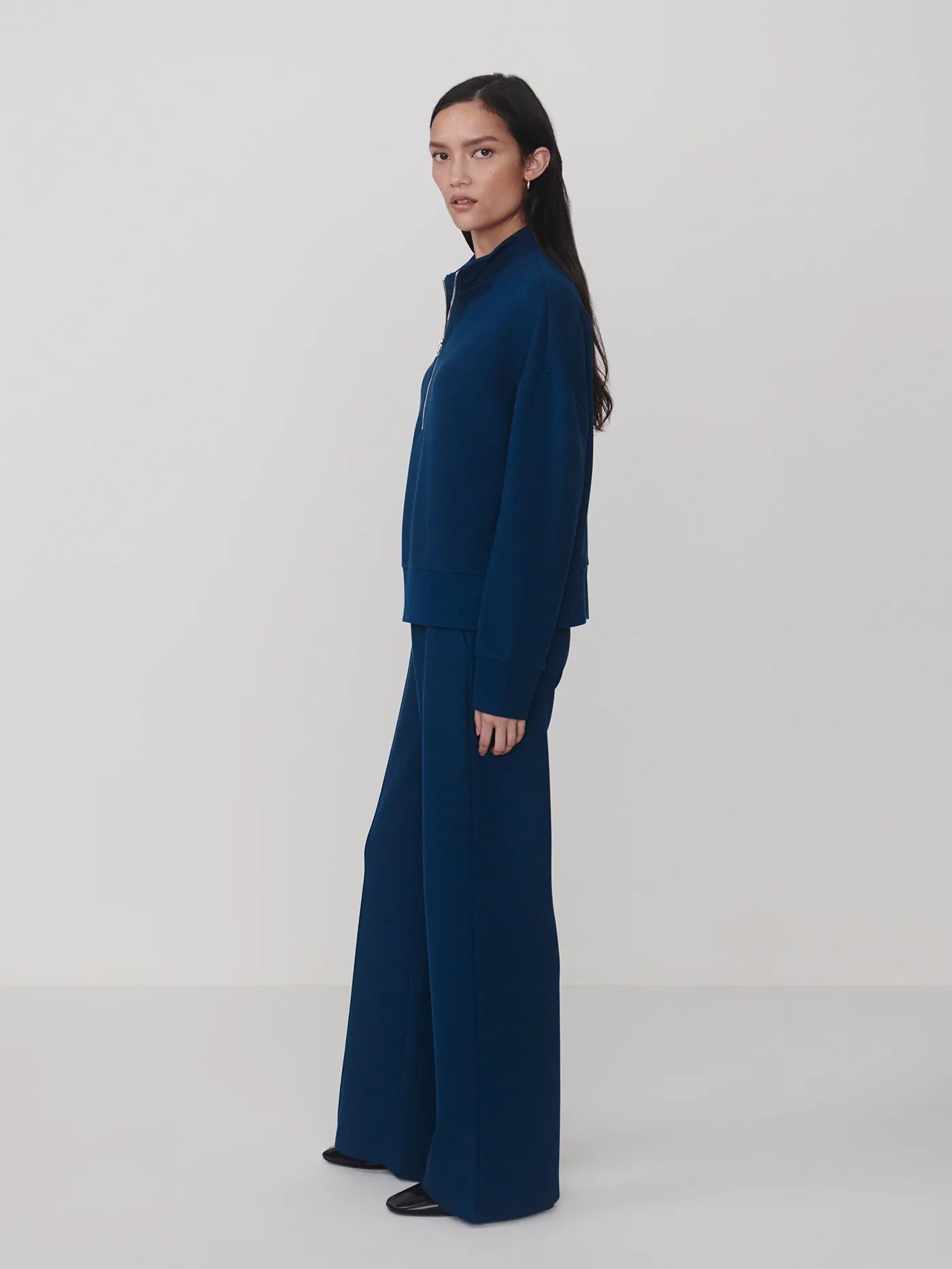 Varley The Wide leg Pant 28" Sea Blue