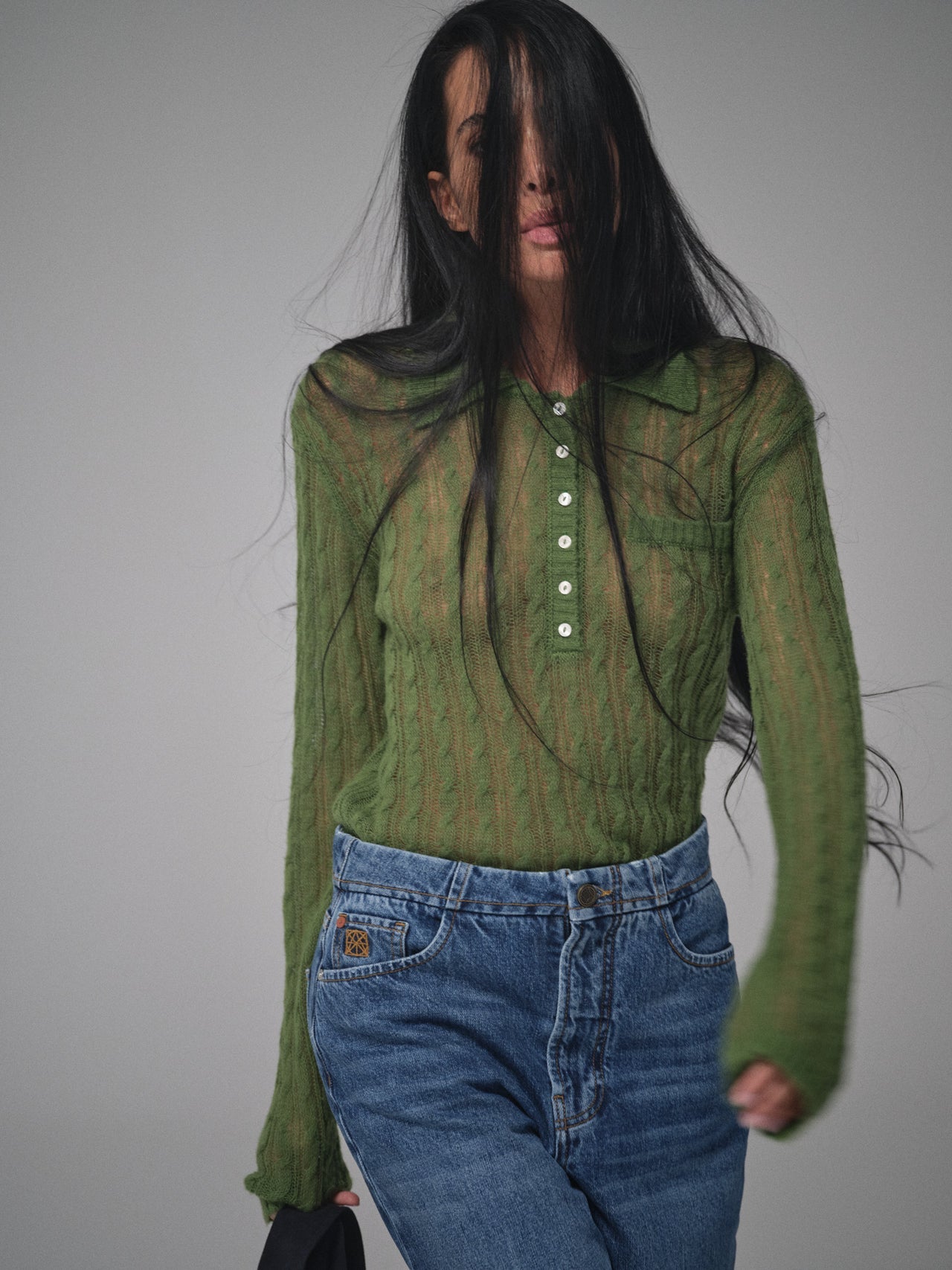 Peace Sheer Knit