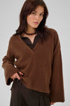 MEW Huxi Pullover Tobacco Brown
