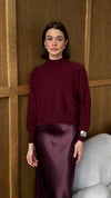 Charli Lottie Sweater Burgundy