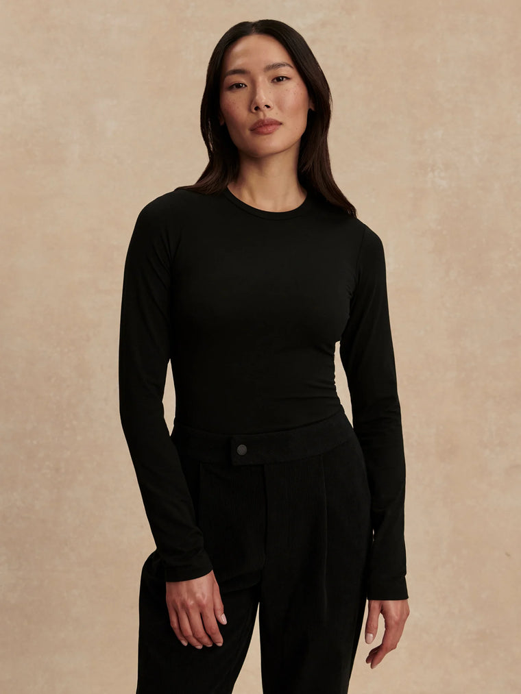 Varley Edna Long Sleeve Fitted T-shirt 