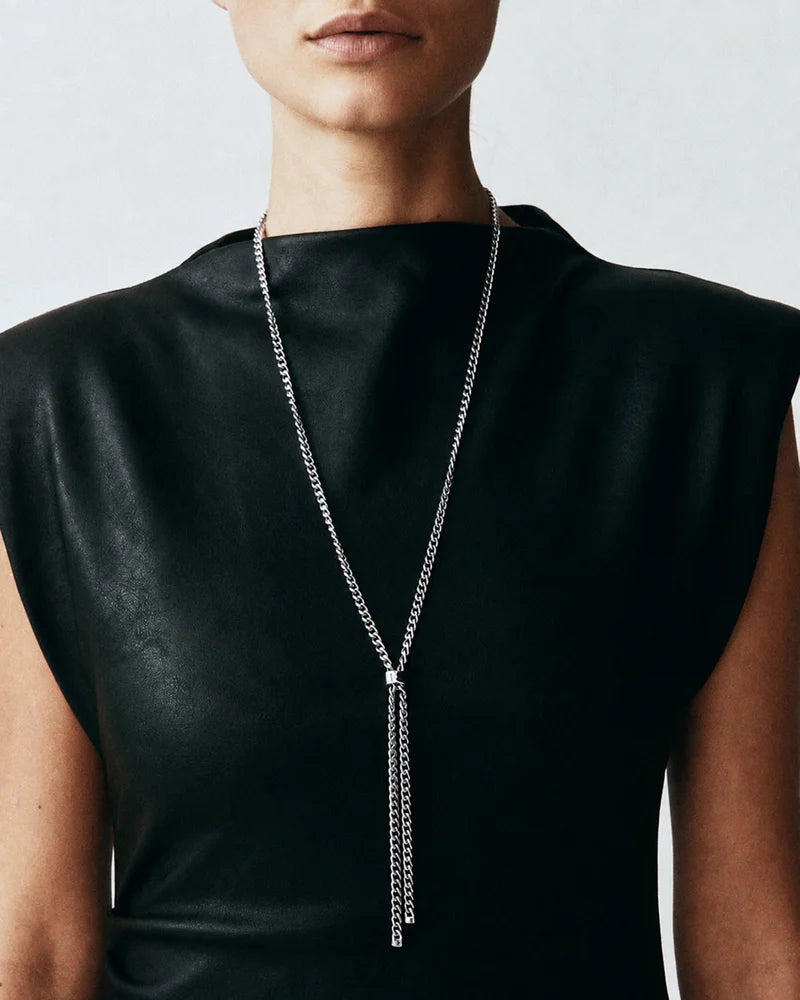 Melted Necklace Silver/Gold