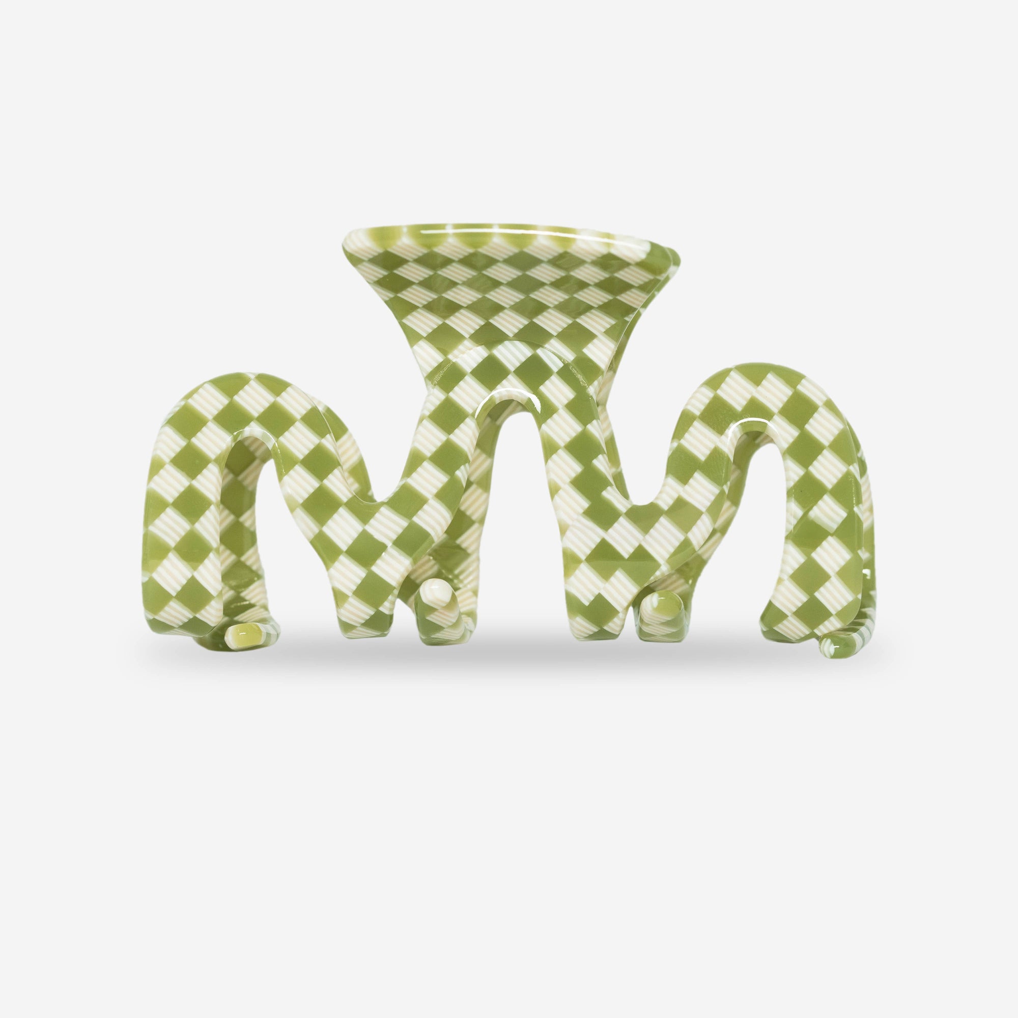 Hair Clip - Grand Wave Basil