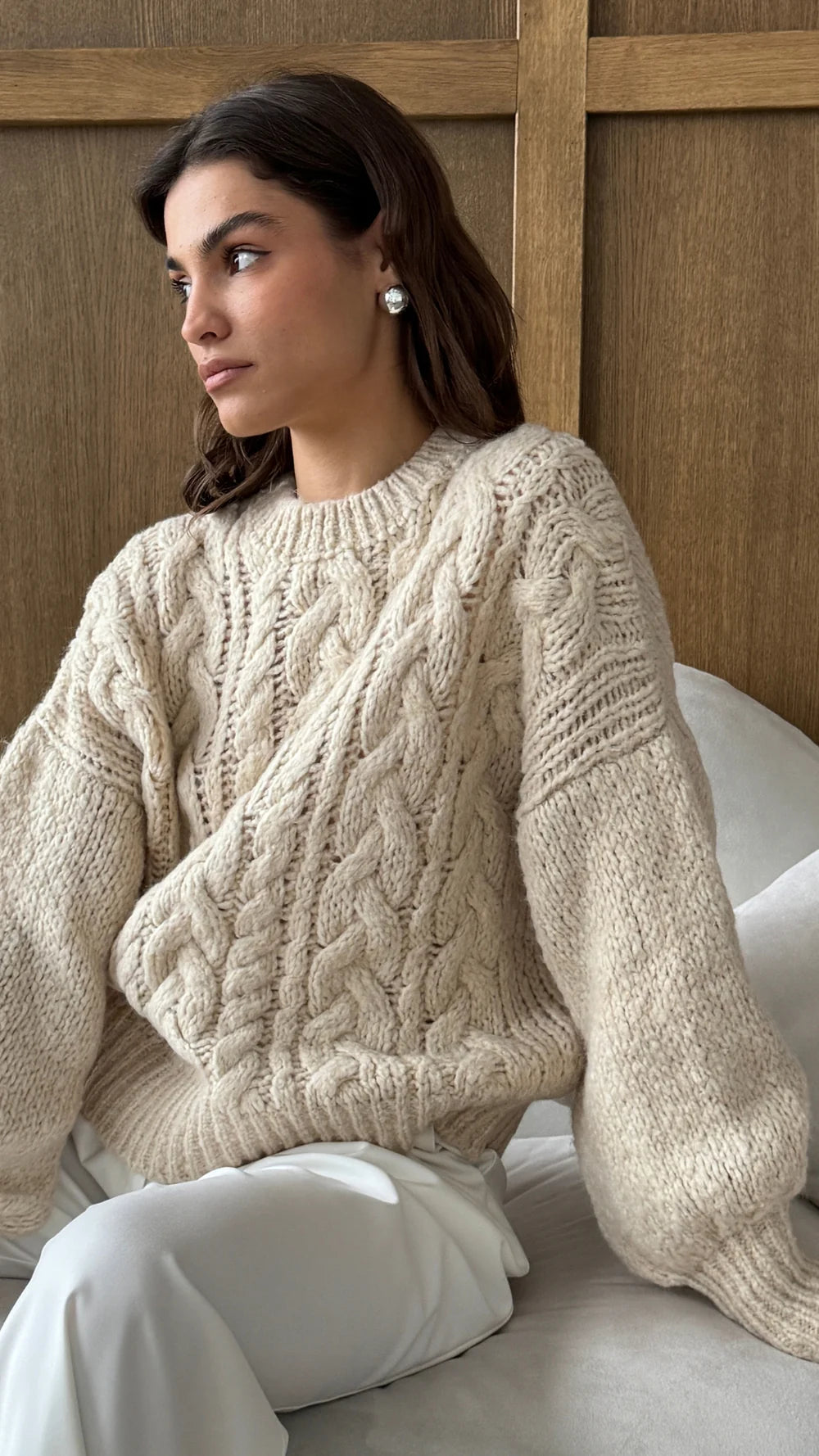 Charli Mara Sweater Ivory