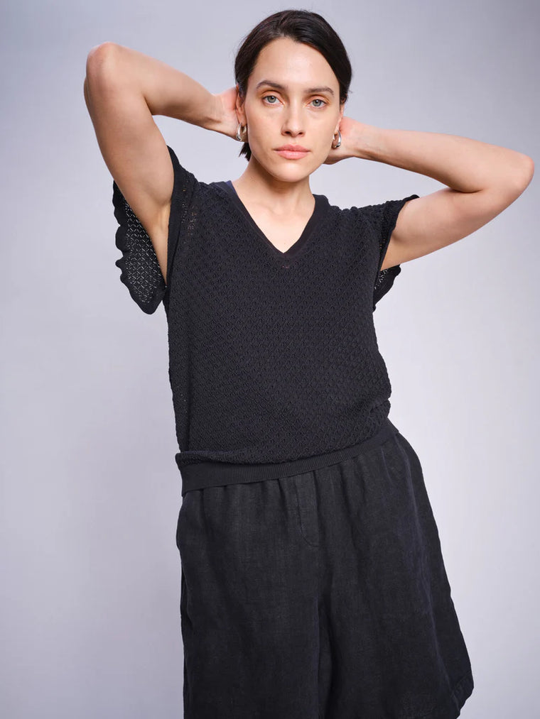 Mos Mosh Emmie Linen Bermuda Shorts