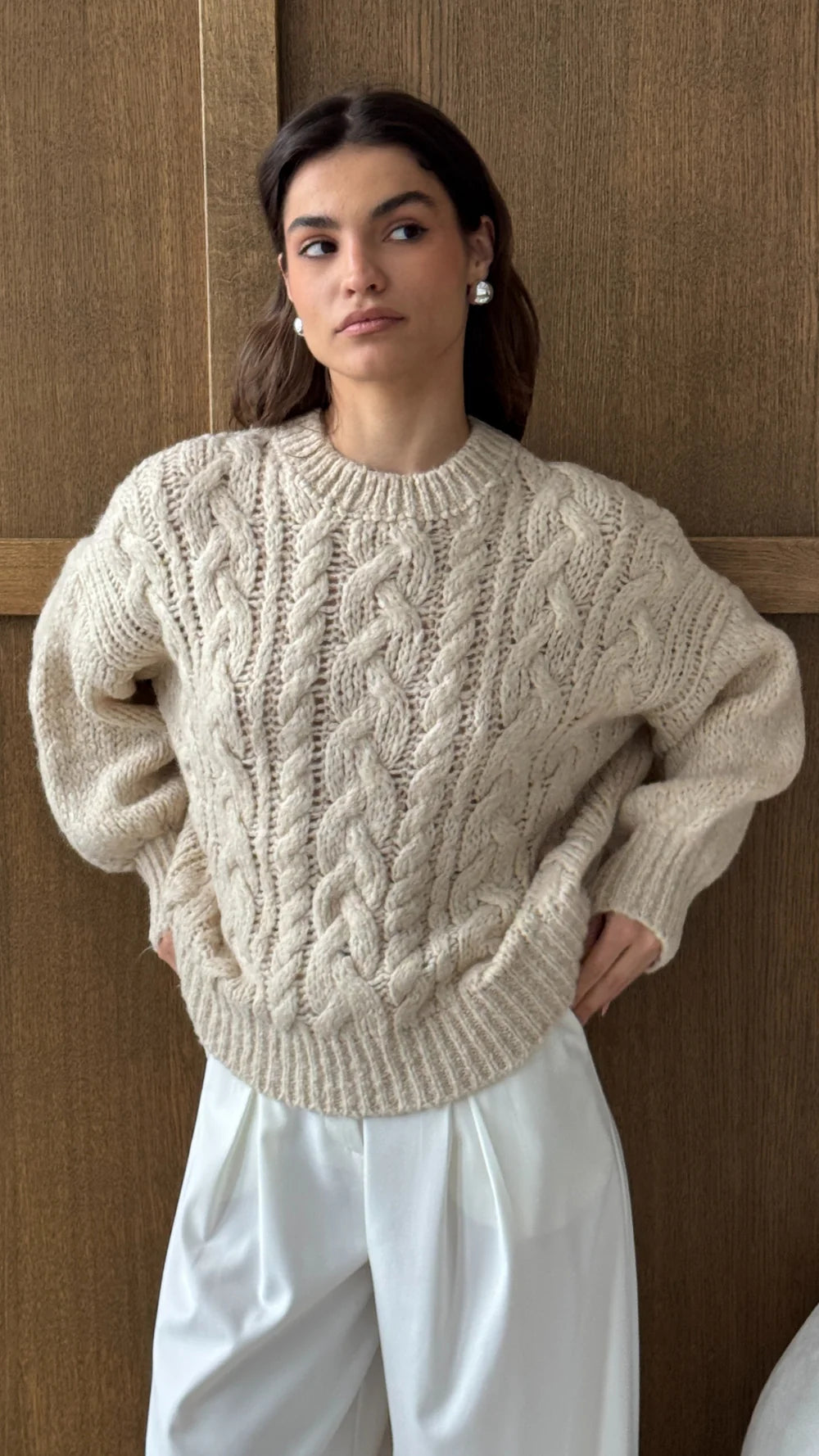 Charli Mara Sweater Ivory