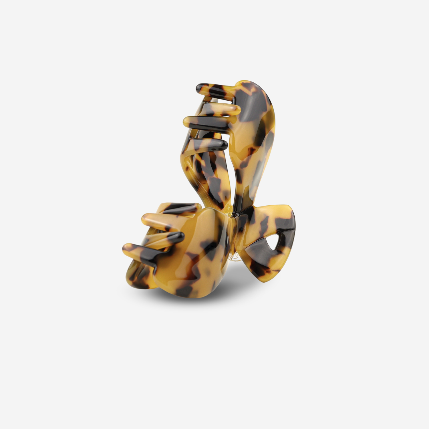 Sasstie Hair Clip - Arc Dark Cheetah