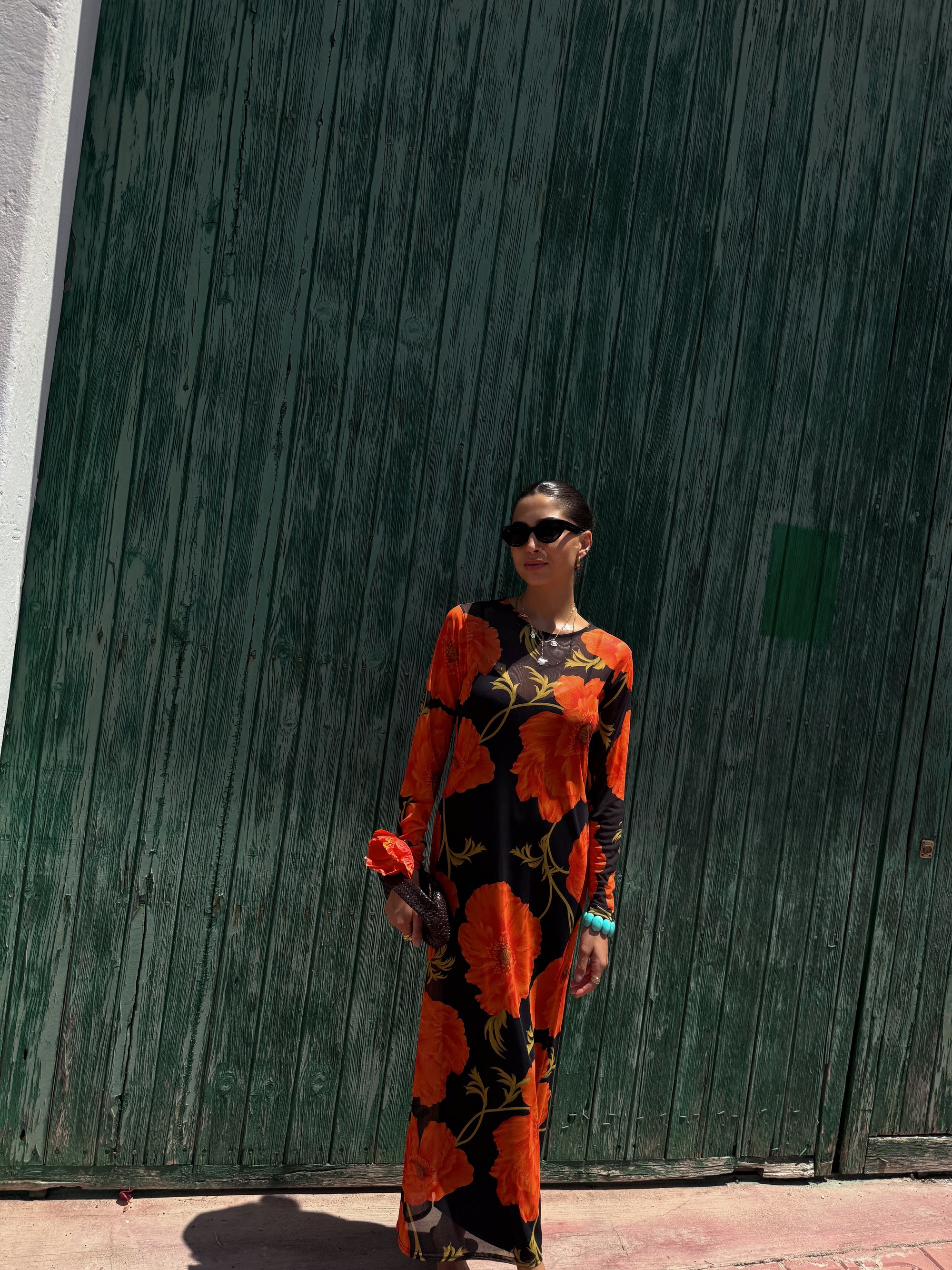 Never Fully Dressed Poppy Mesh Dress