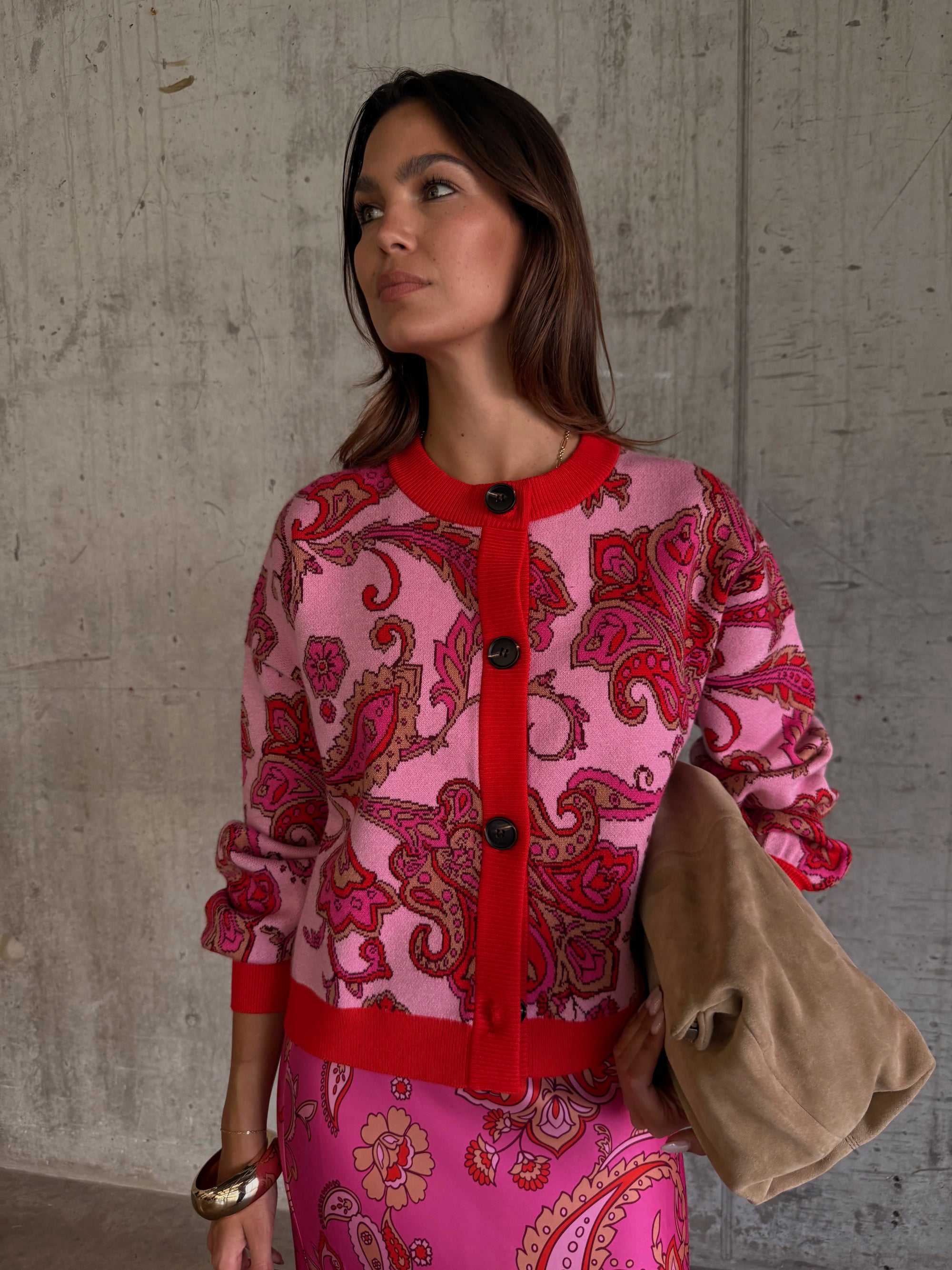 NFD Paisley Oslo Cardigan