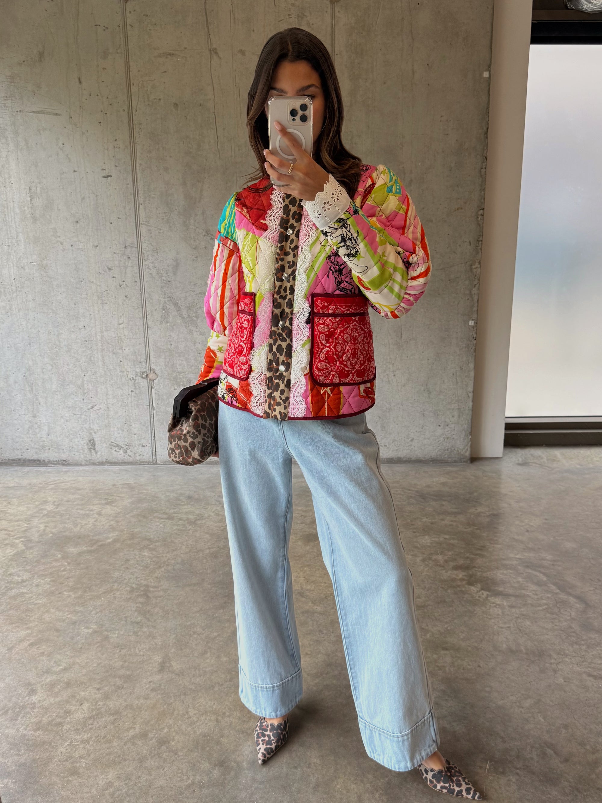 NFD Pink Dallas Reversible Jacket