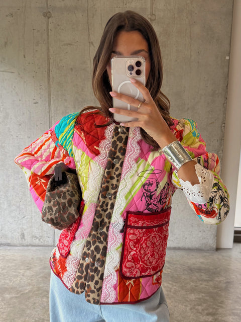 NFD Pink Dallas Reversible Jacket