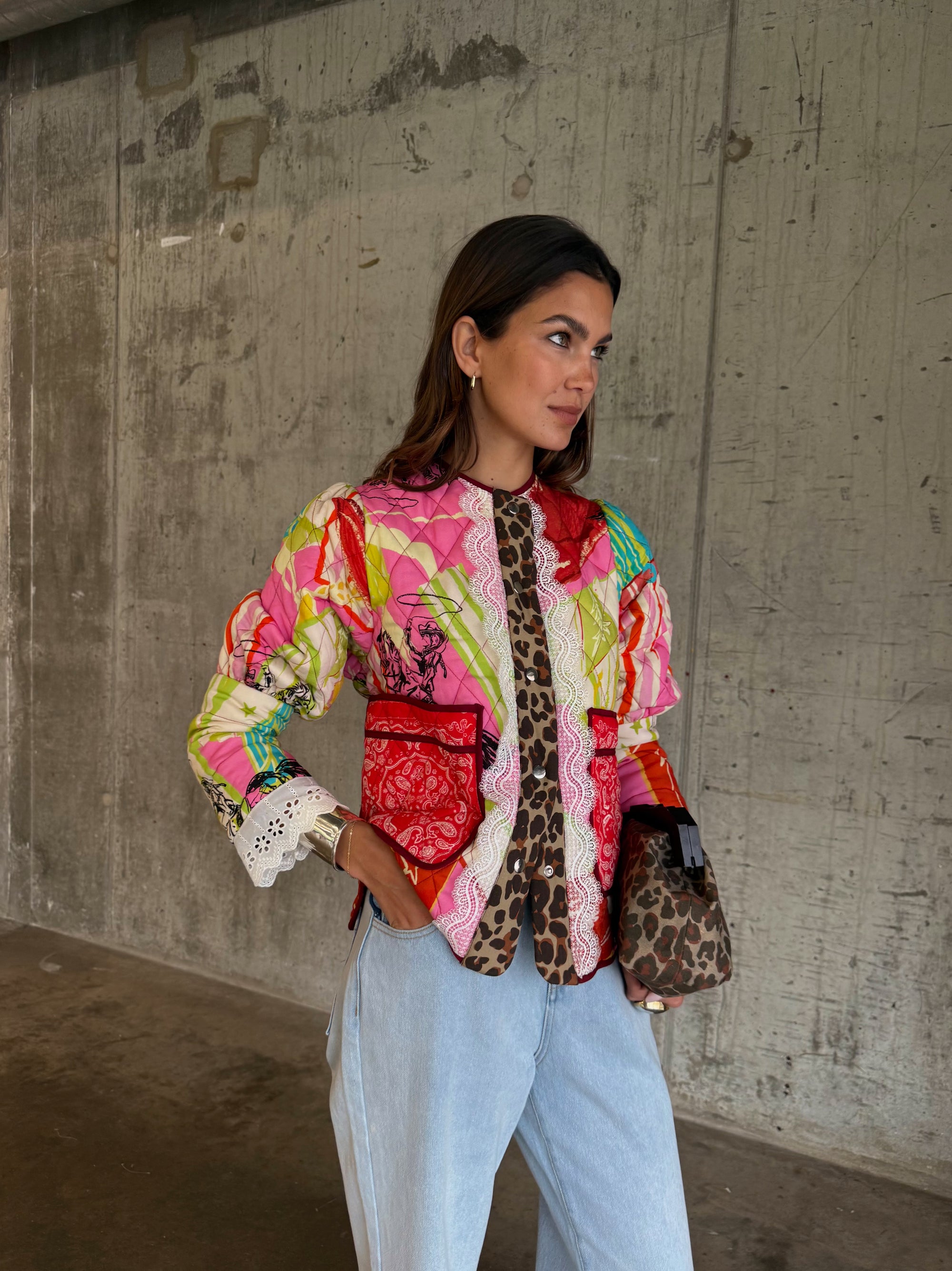 NFD Pink Dallas Reversible Jacket