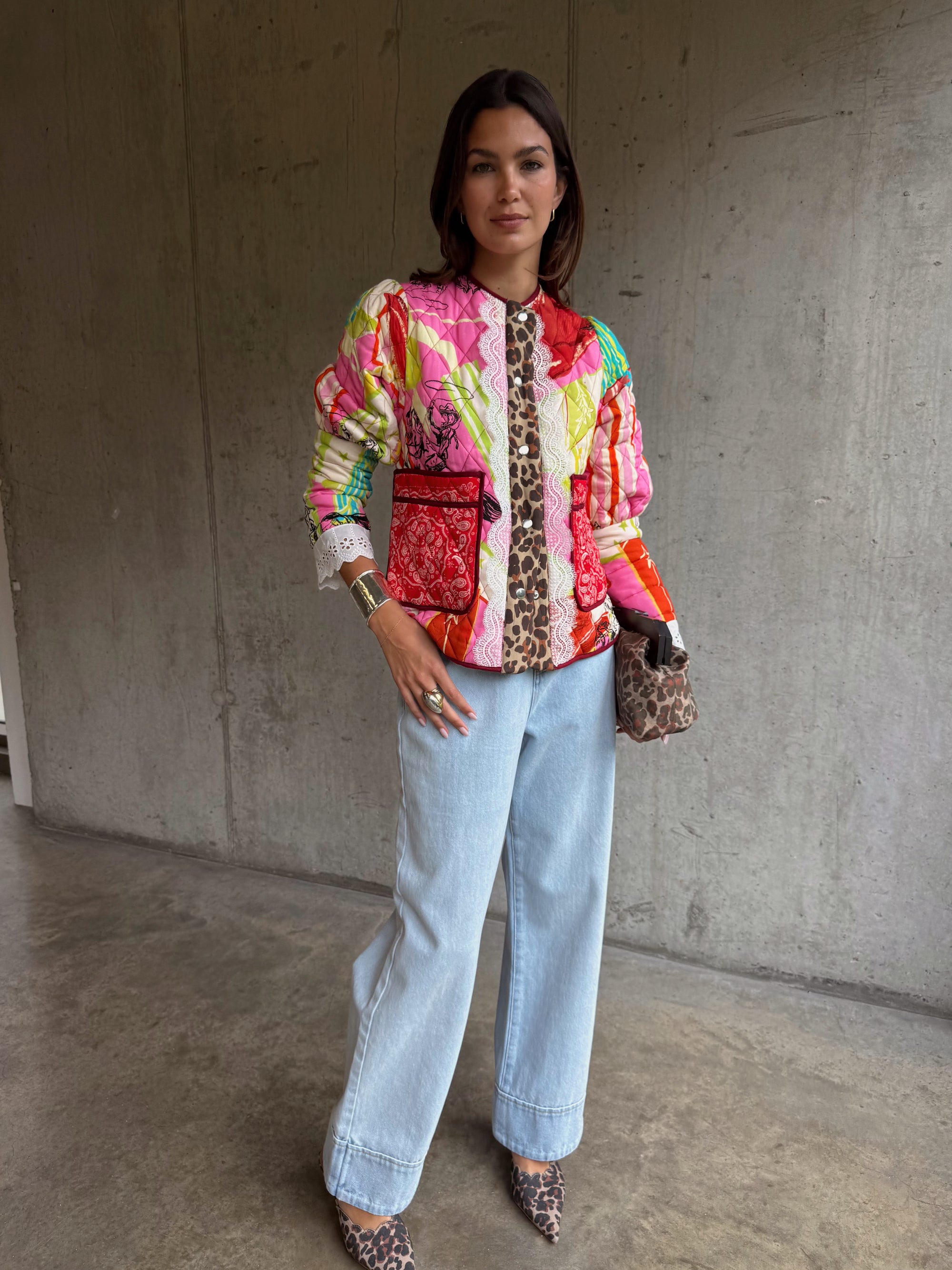 NFD Pink Dallas Reversible Jacket