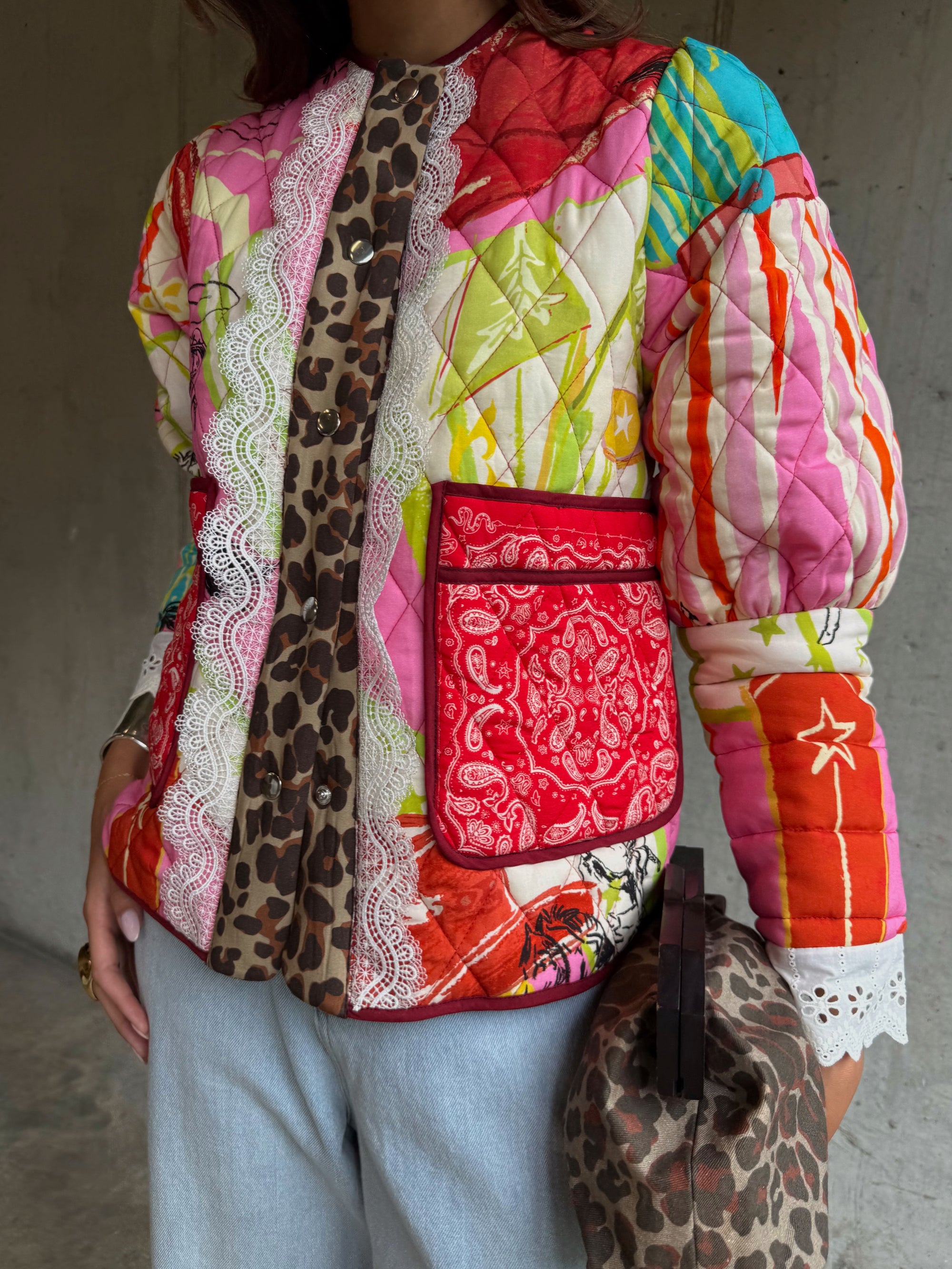 NFD Pink Dallas Reversible Jacket
