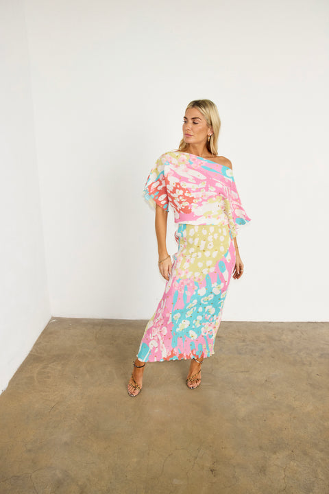 NFD Tilly Animal Print Dress Multi