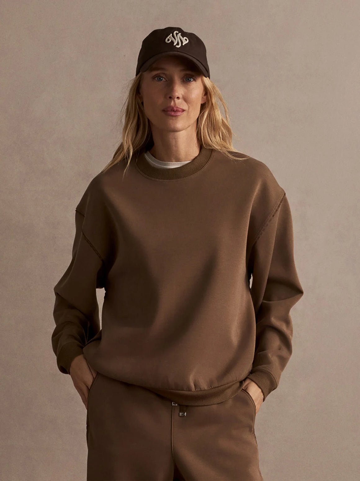 Varley Coralie Crew Neck Sweater 
