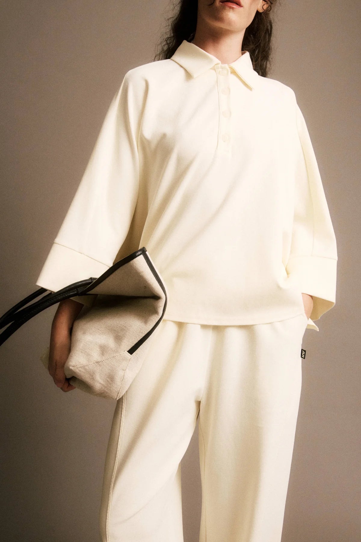 Tony Polo Shirt Cream