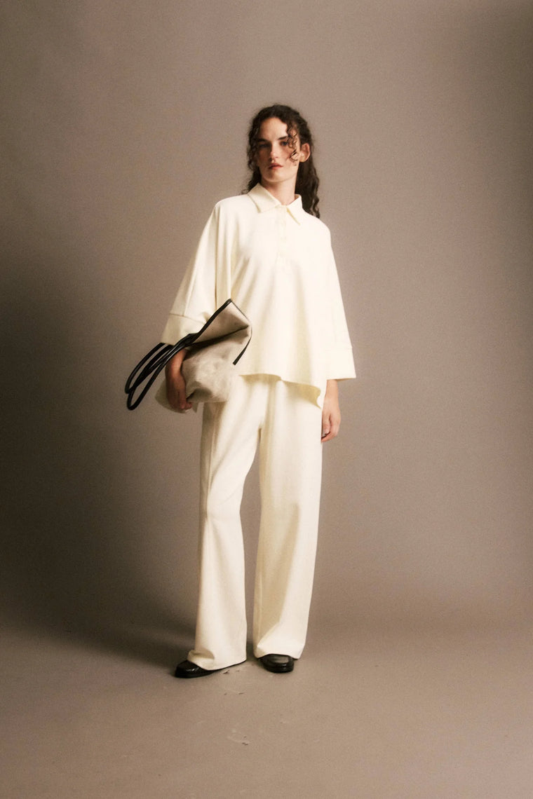 Tony Polo Shirt Cream