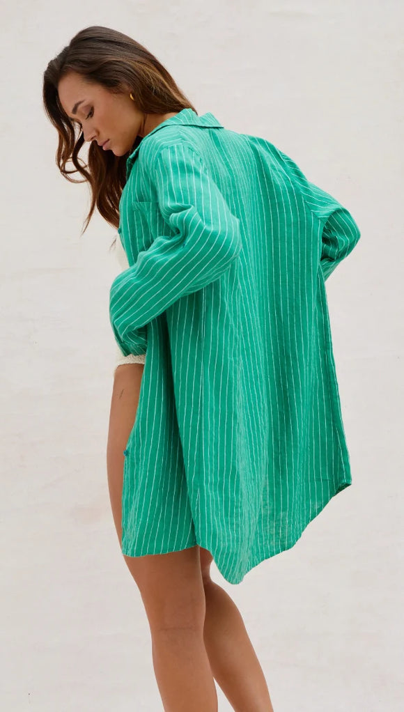 Charli Provence Linen Shirt