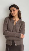 Charli Reyna Cardigan Mocha