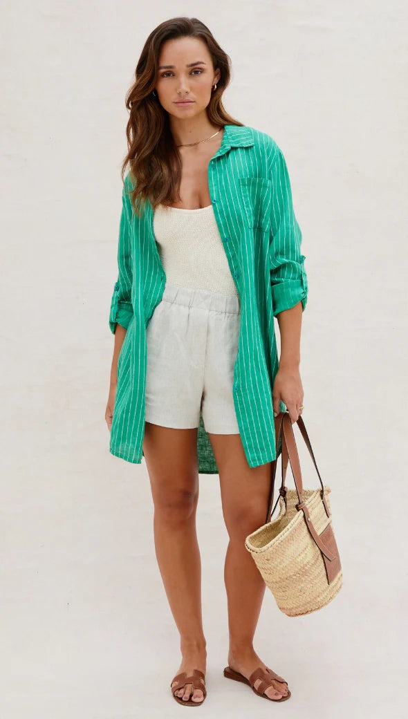 Charli Provence Linen Shirt