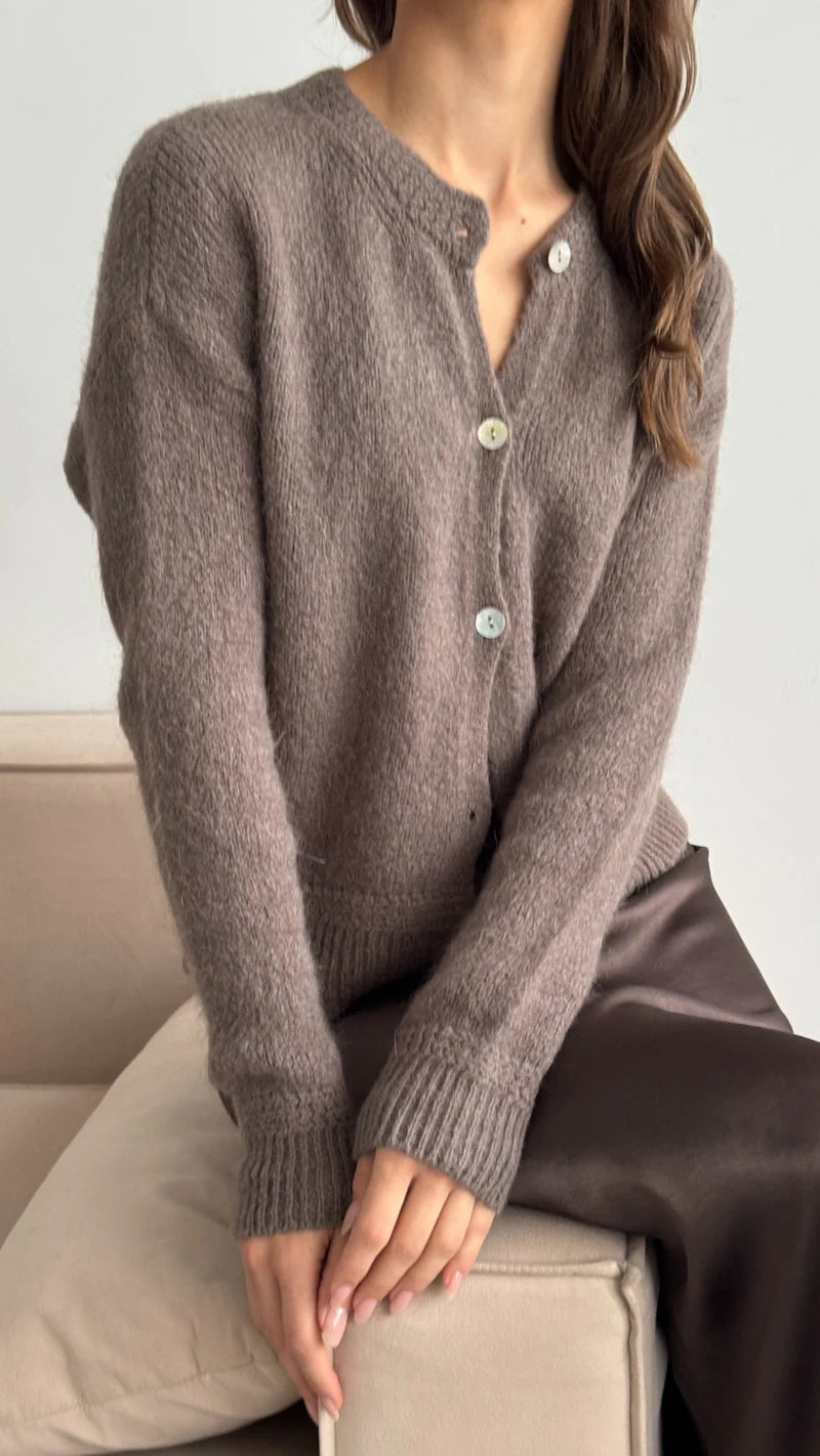 Charli Reyna Cardigan Mocha