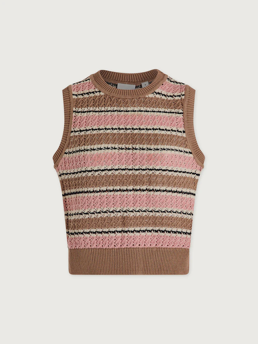 Deeley Stripe Stitch Tank