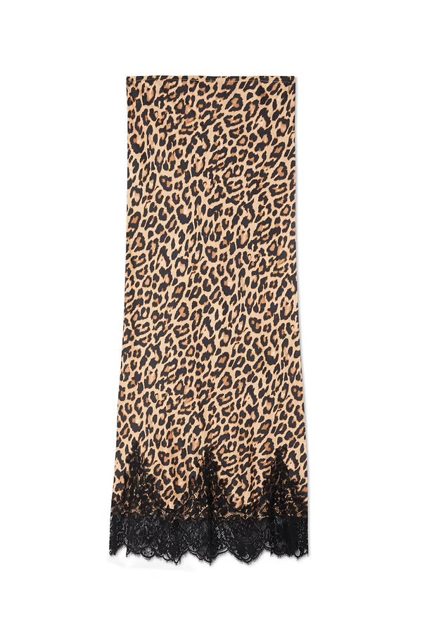 NFD Maeva Midi Leopard Skirt