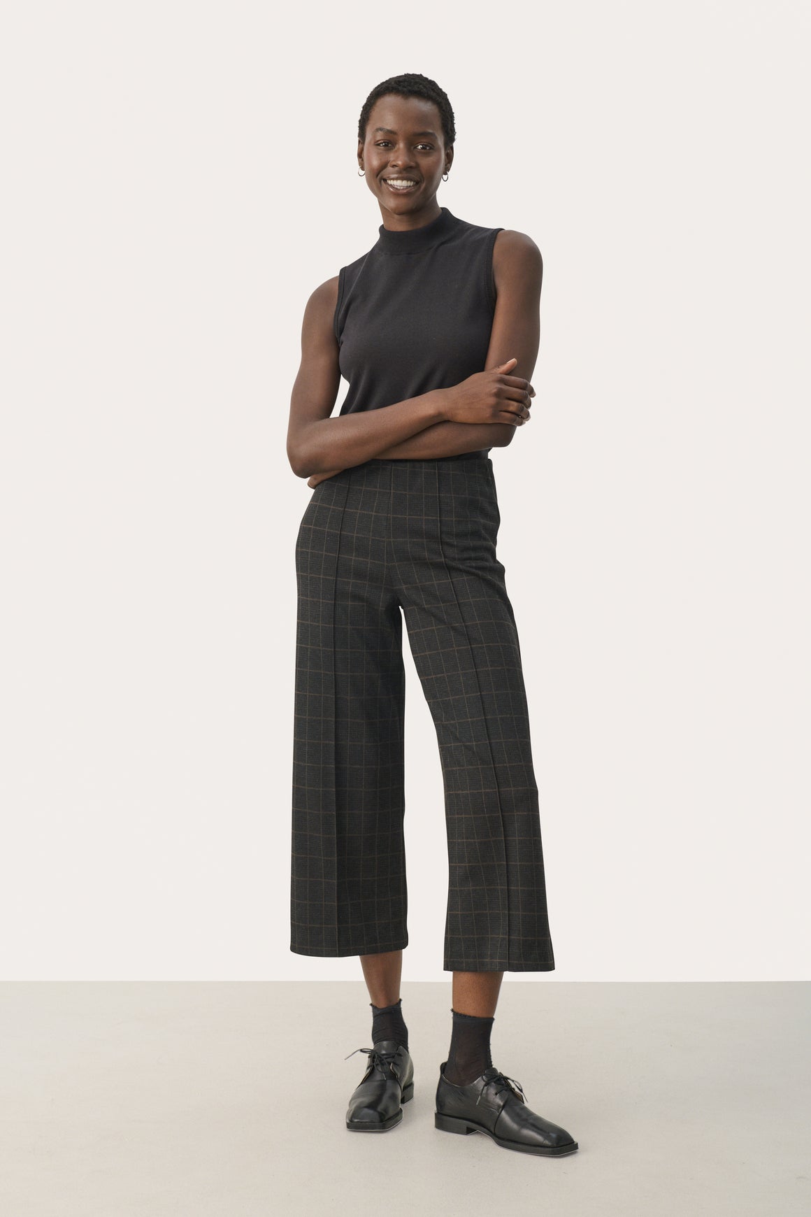 Part Two Ilisan Pant Grey Check