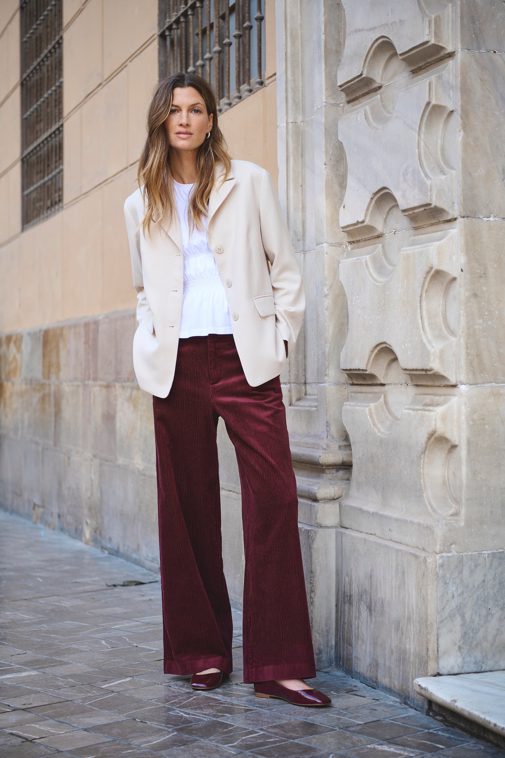 Part Two Clarisse Pant Tawny Port