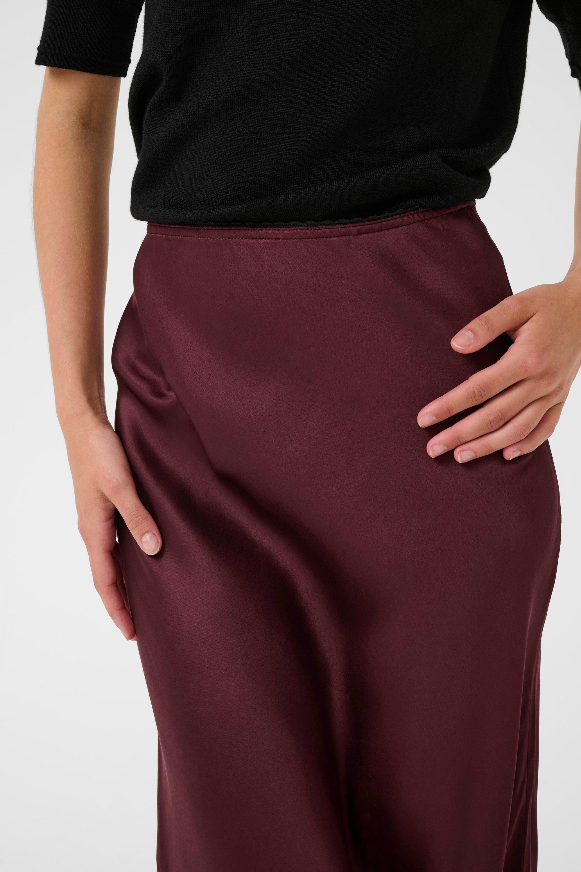 Part Two Laurina Skirt Tawny Port