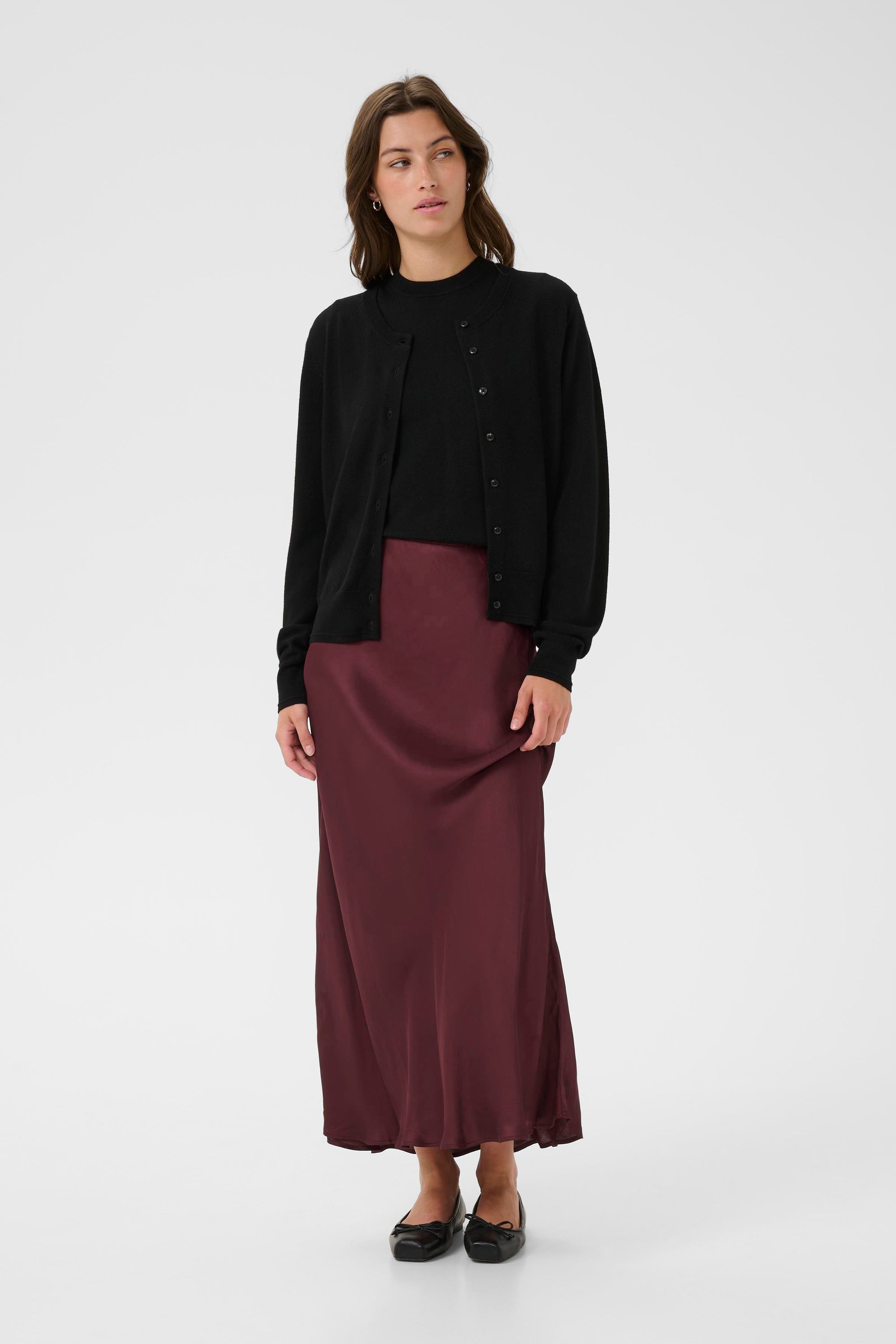 Part Two Laurina Skirt Tawny Port