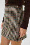 Part Two Julissa Skirt Brown Check