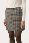 Part Two Julissa Skirt Brown Check