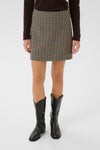 Part Two Julissa Skirt Brown Check