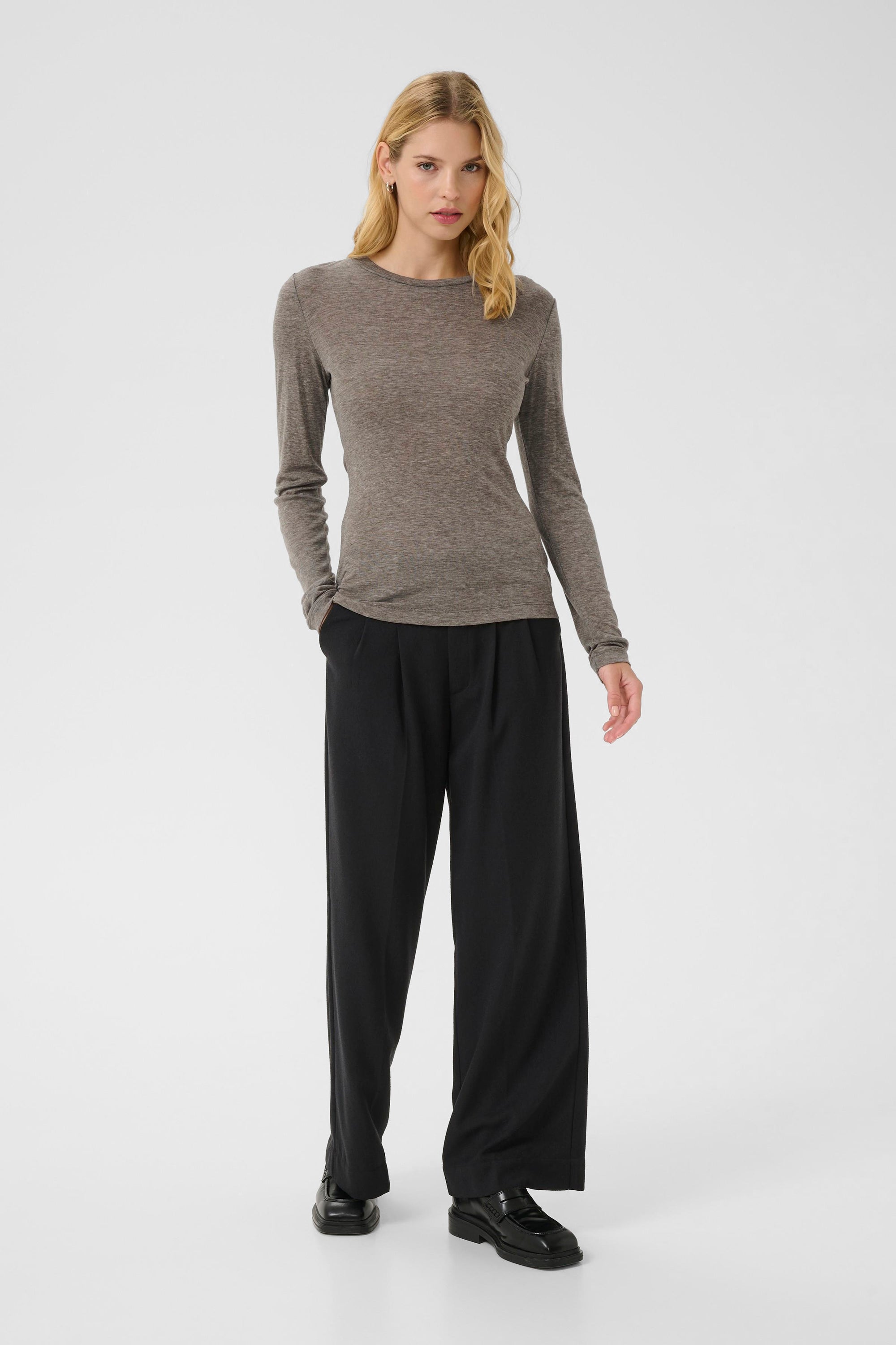 Part Two Tinnies T-shirt Falcon Melange