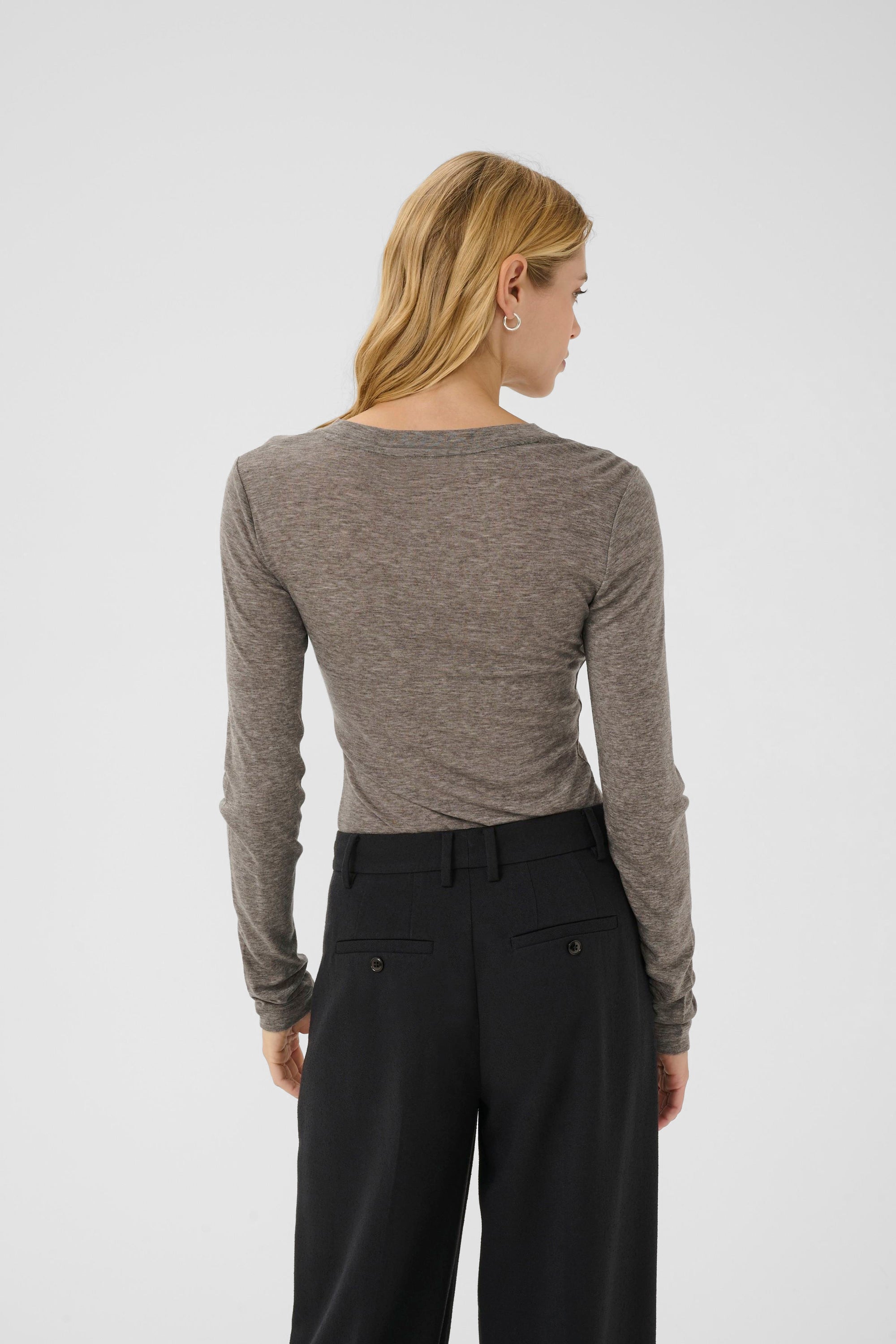 Part Two Tinnies T-shirt Falcon Melange