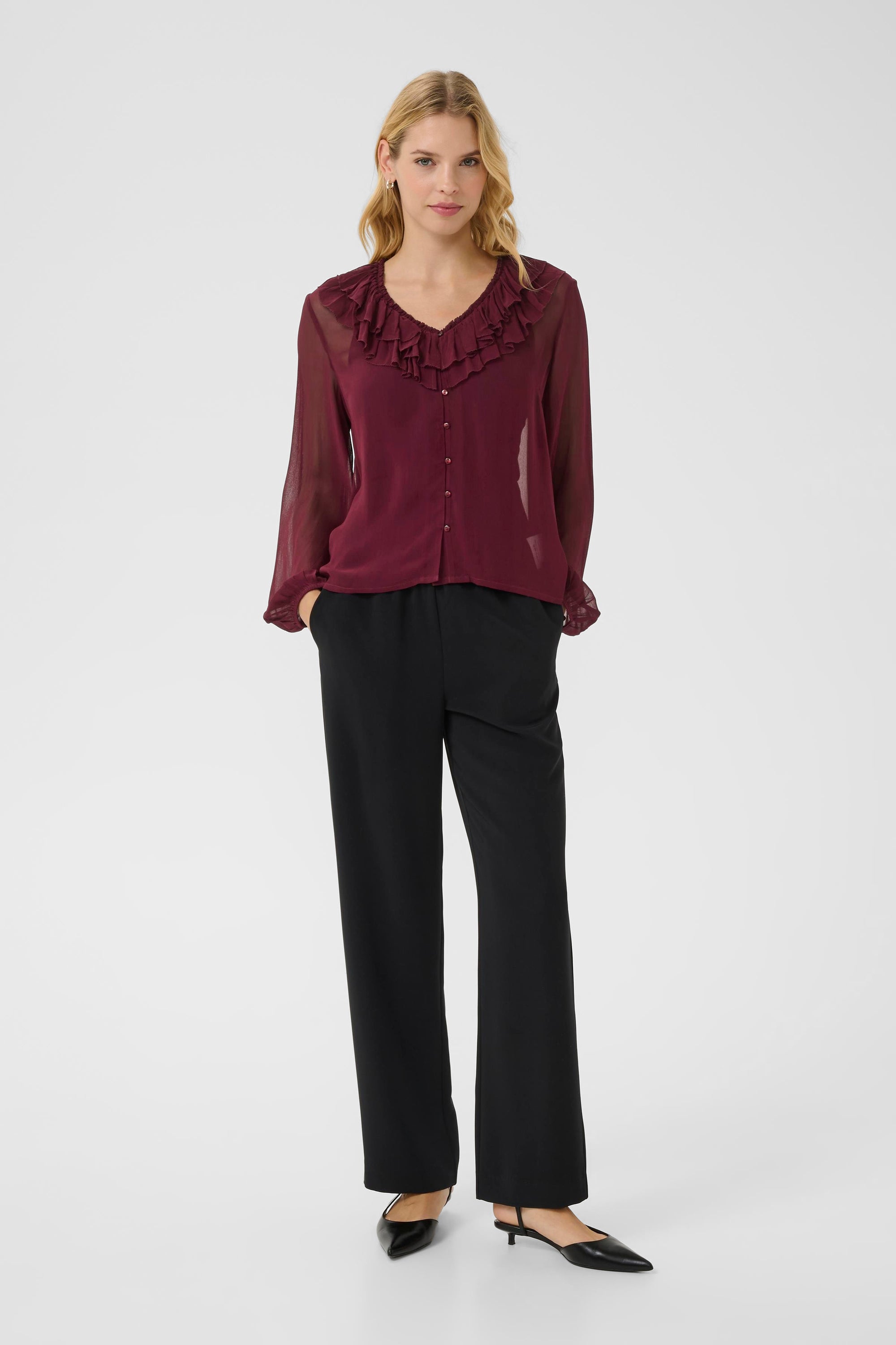 Part Two Sanaz Blouse Tanwy Port