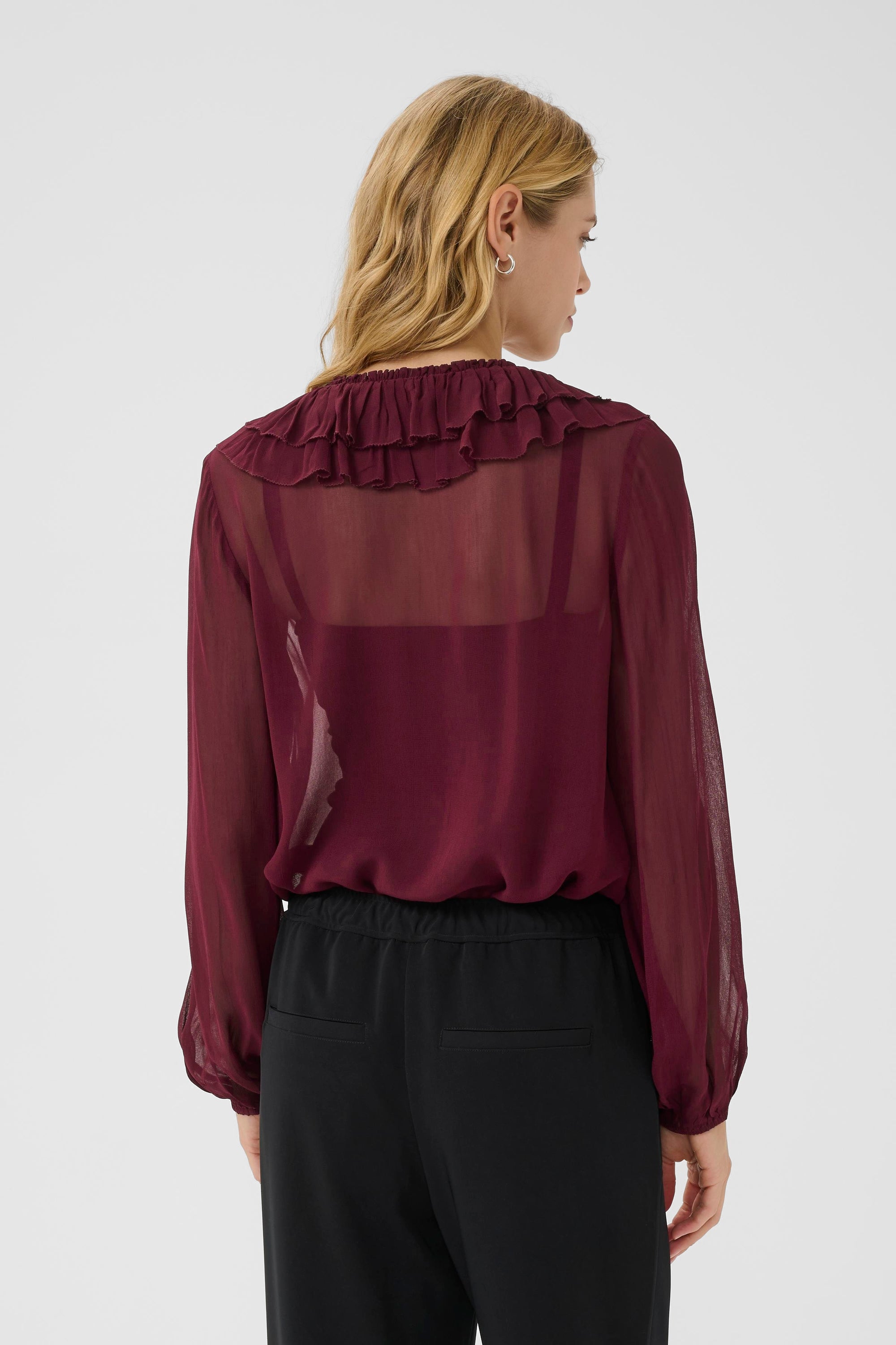Part Two Sanaz Blouse Tanwy Port