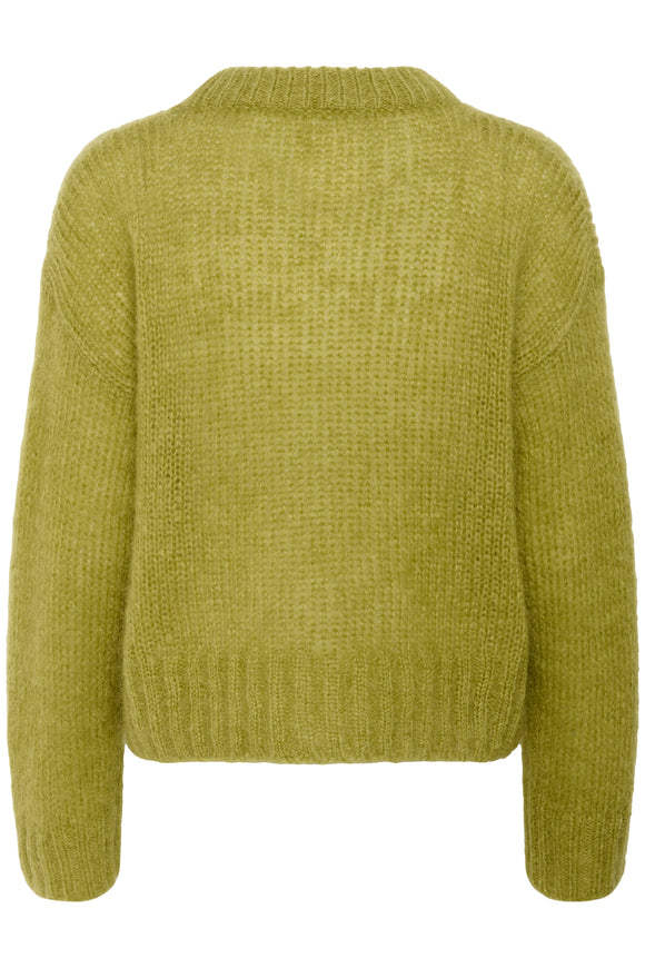 Part Two Sille Jumper Olive Green
