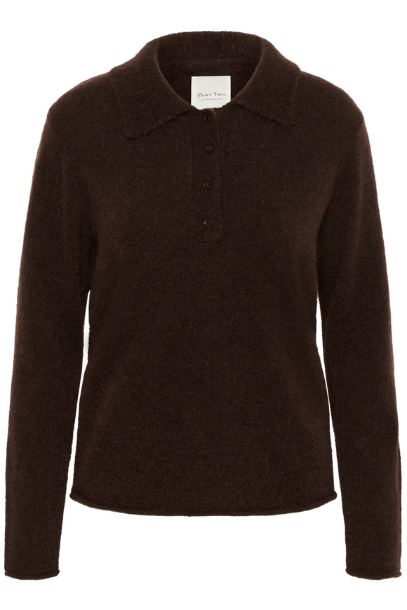 Part Two Silya Jumper Ganache 