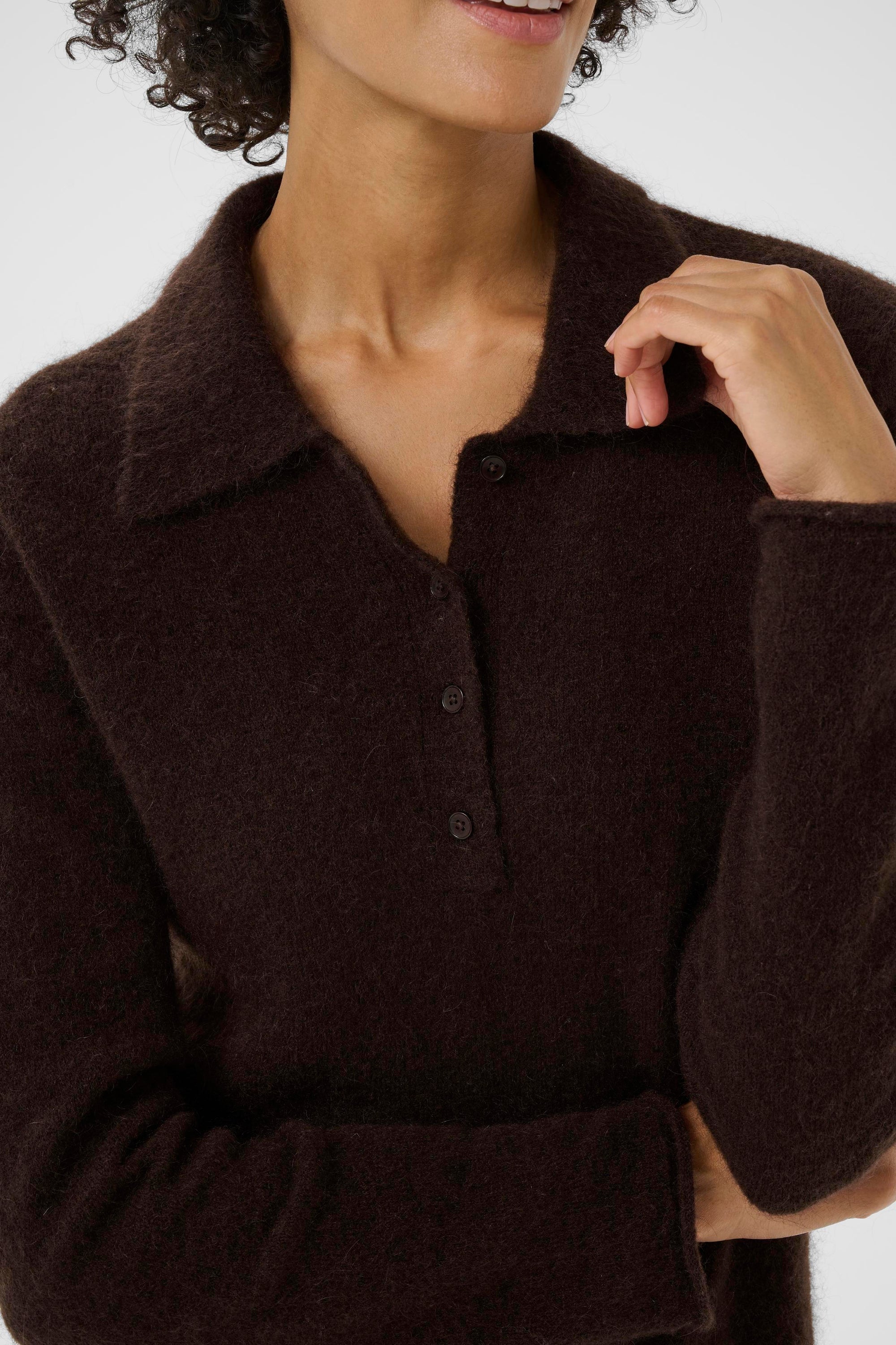 Part Two Silya Jumper Ganache