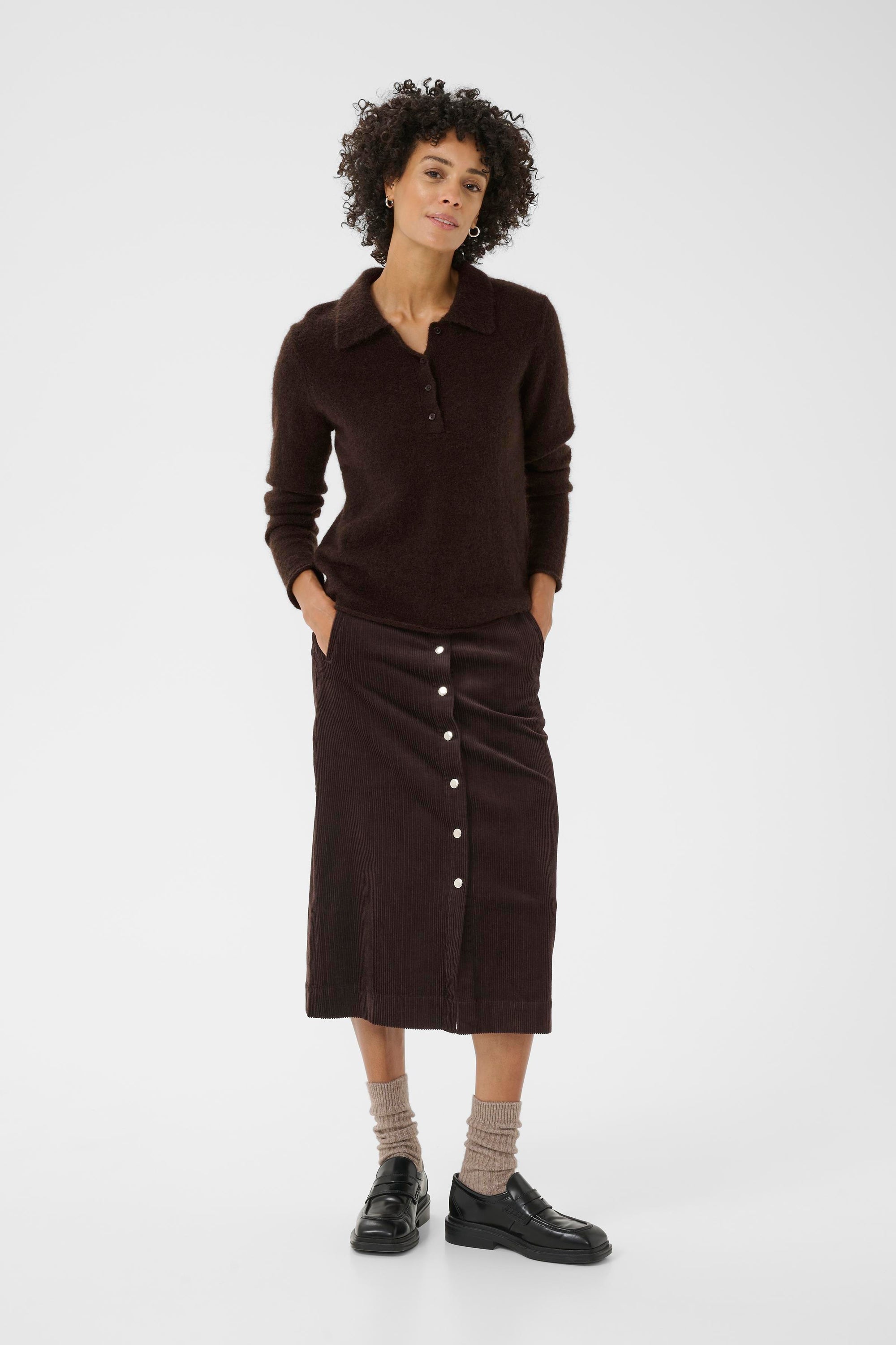 Part Two Silya Jumper Ganache