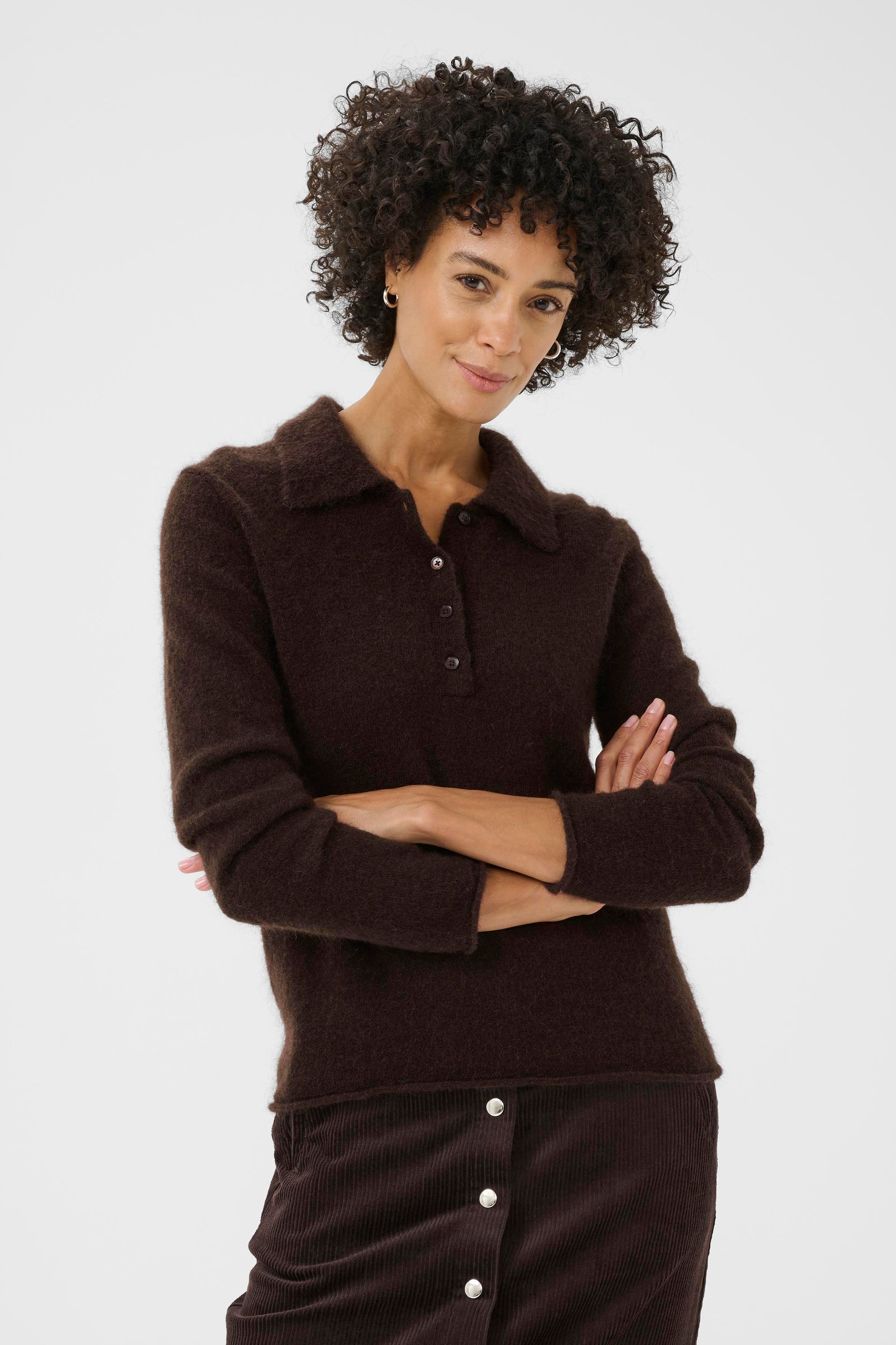 Part Two Silya Jumper Ganache