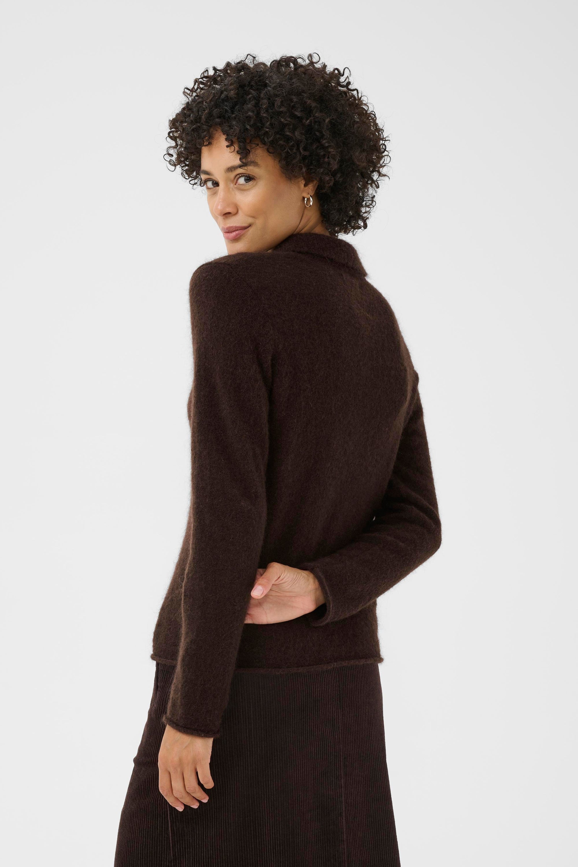 Part Two Silya Jumper Ganache