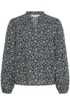 Part Two Eimy Blouse Black Flower