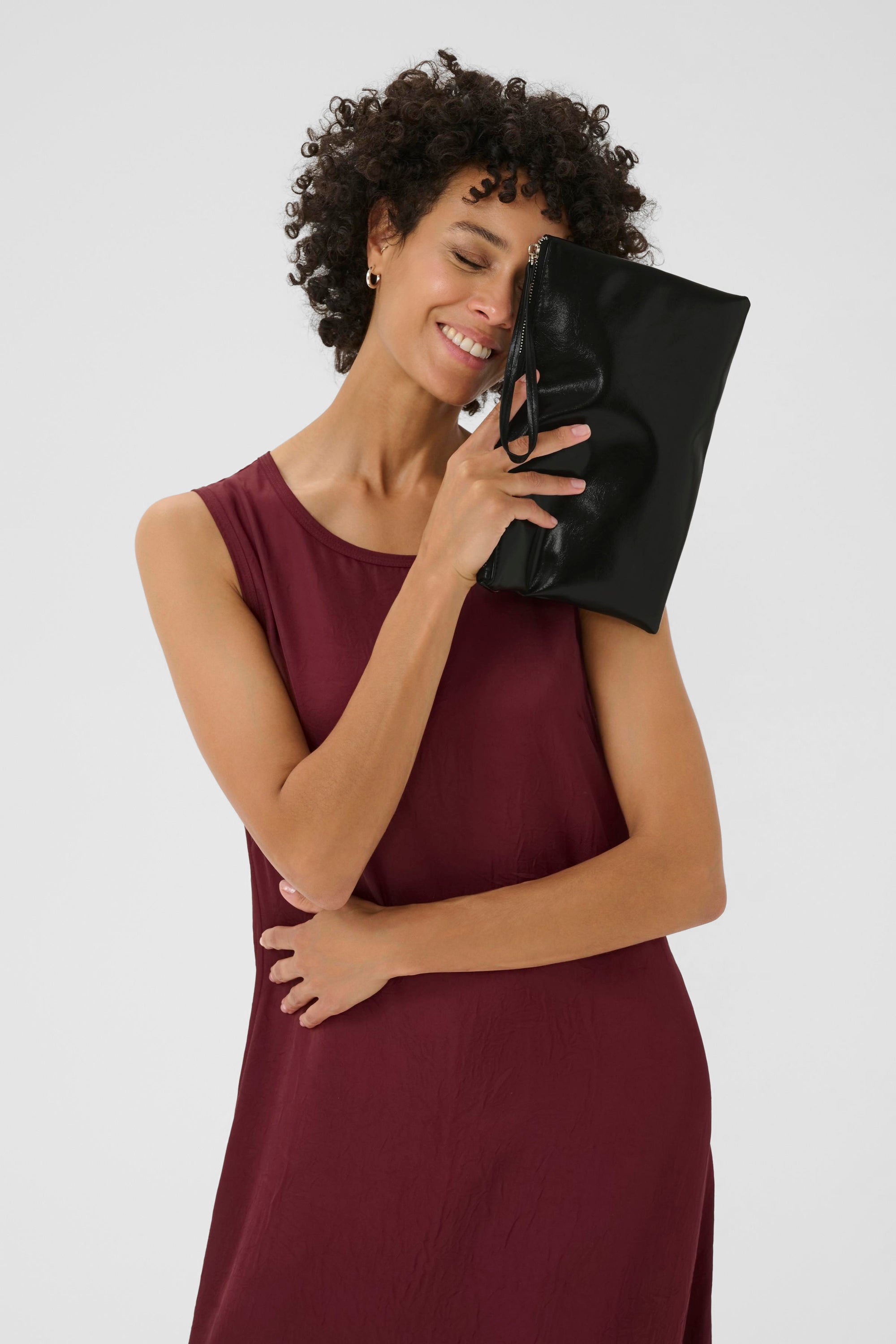 Part Two Saralin Clutch Bag Black