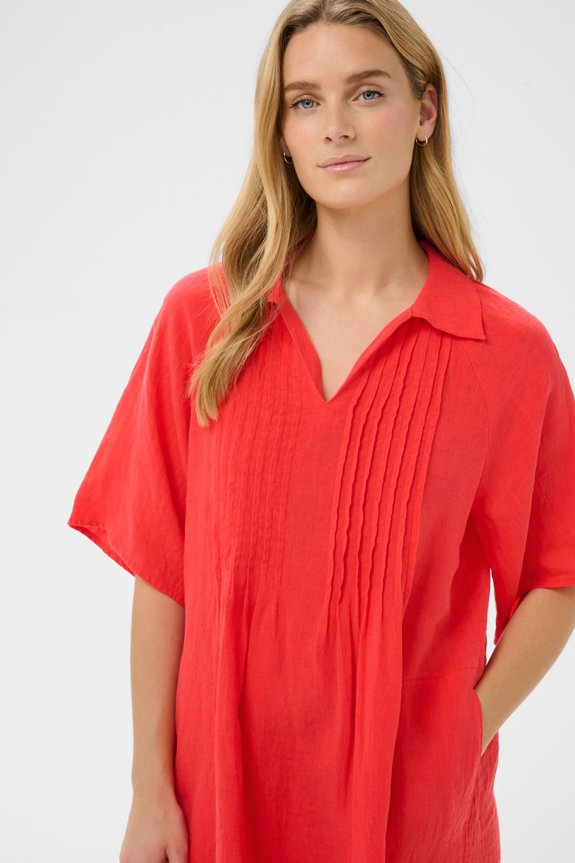 Ayla Dress Poppy Red