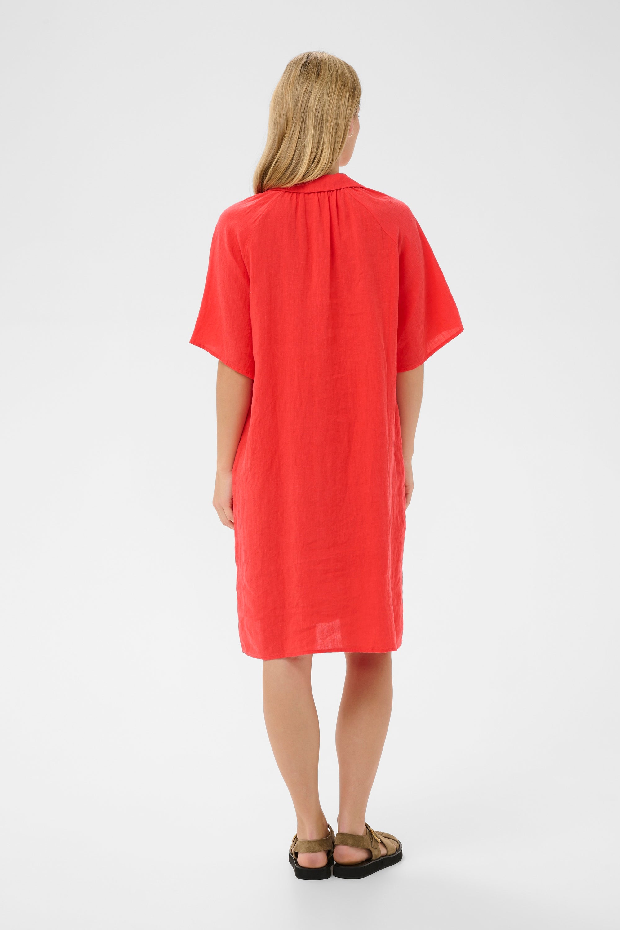Ayla Dress Poppy Red
